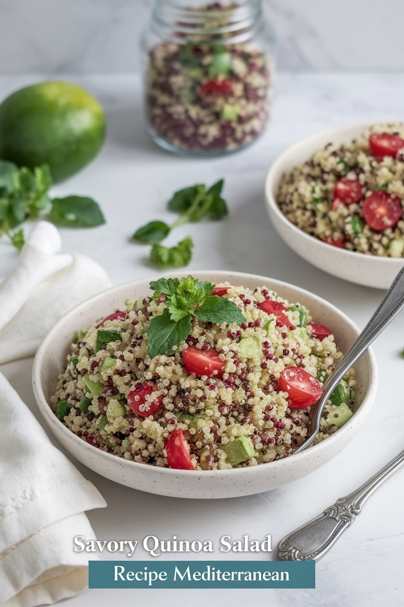 quinoa salad recipe mediterranean