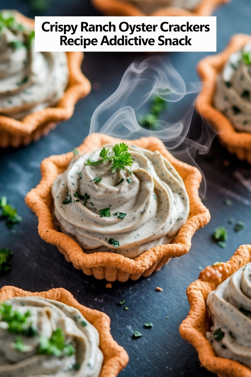 ranch oyster crackers recipe addictive snack
