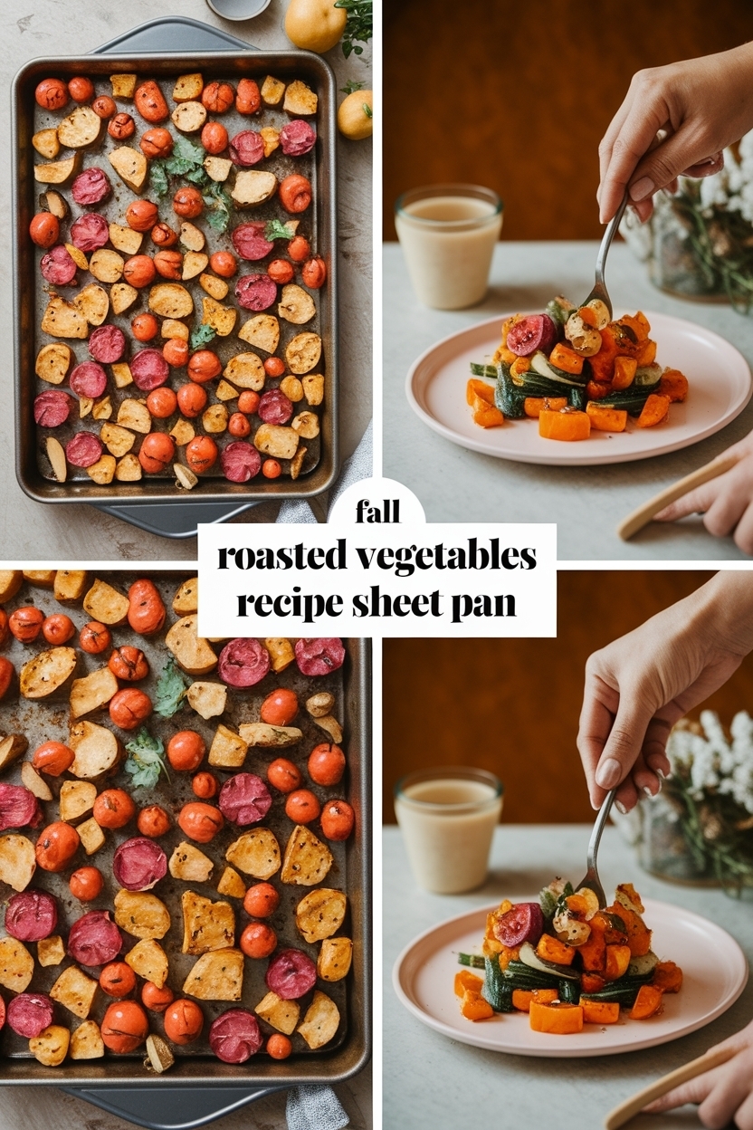 roasted vegetables recipe sheet pan
