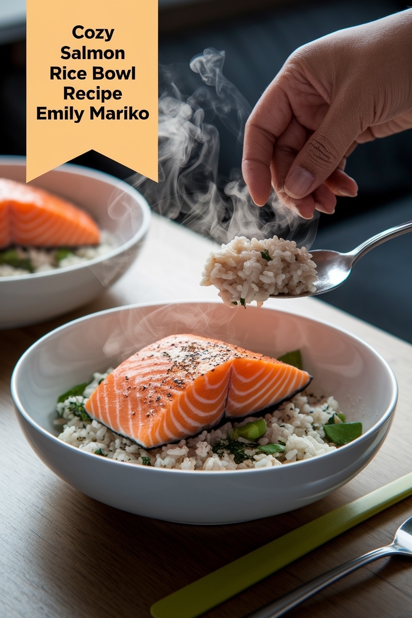 salmon rice bowl recipe emily mariko
