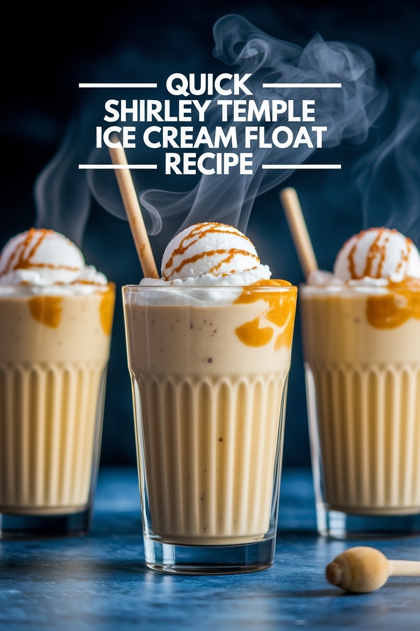 shirley temple ice cream float recipe
