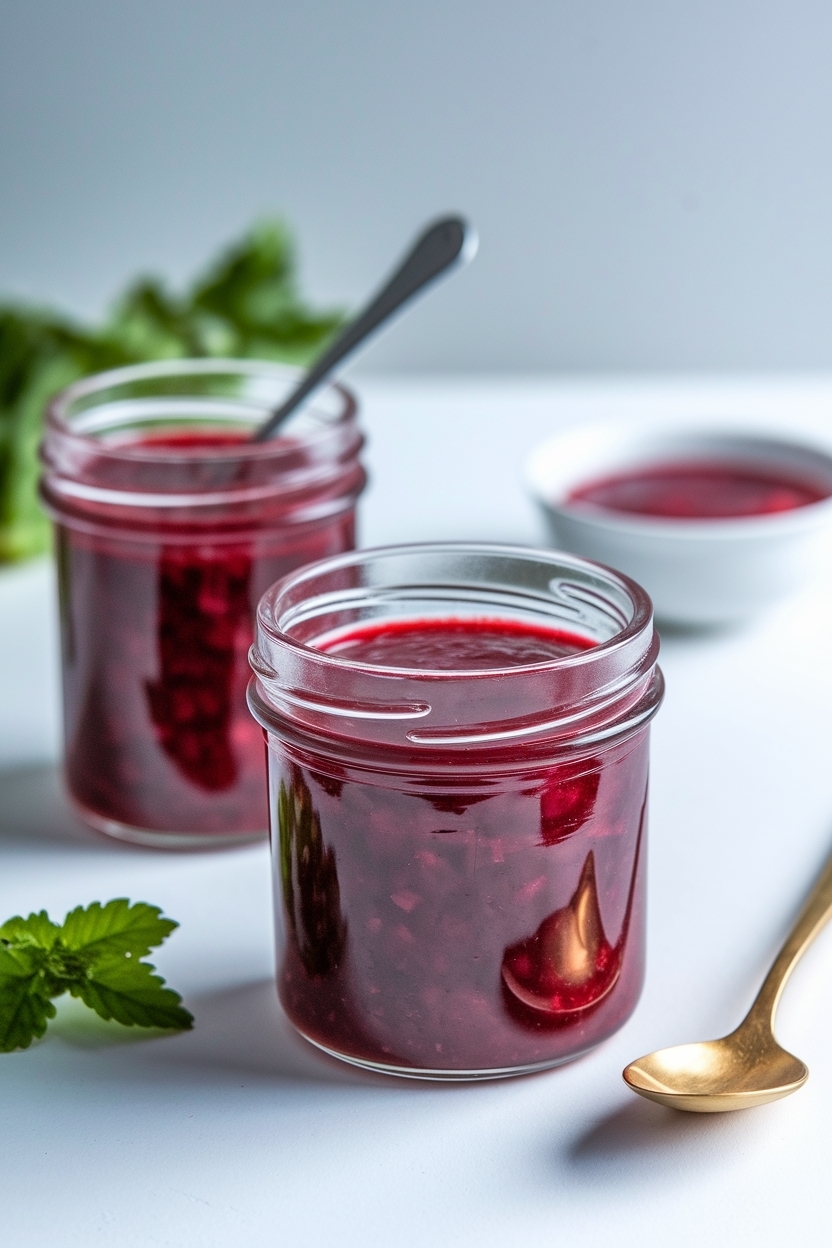 small batch rhubarb jam no pectin