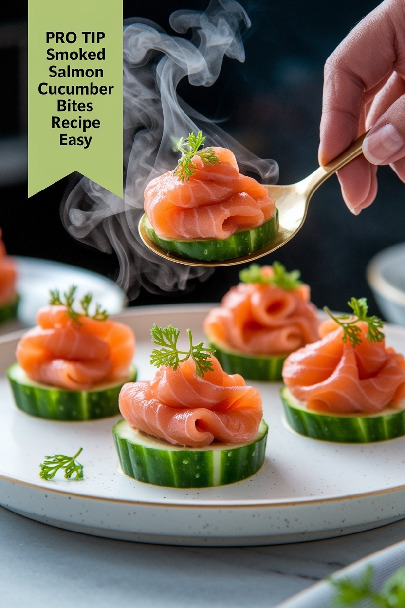 smoked salmon cucumber bites recipe easy