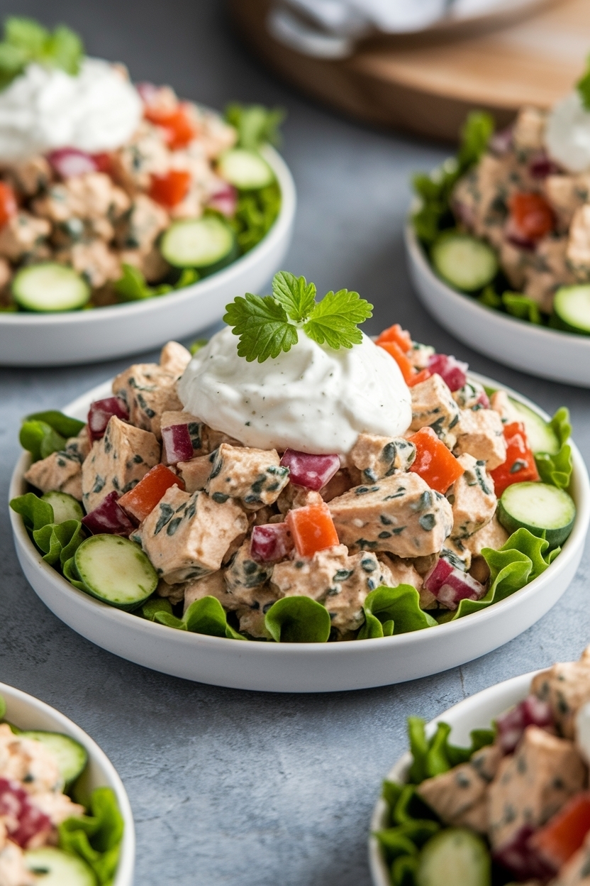 southwest chicken salad recipe healthy