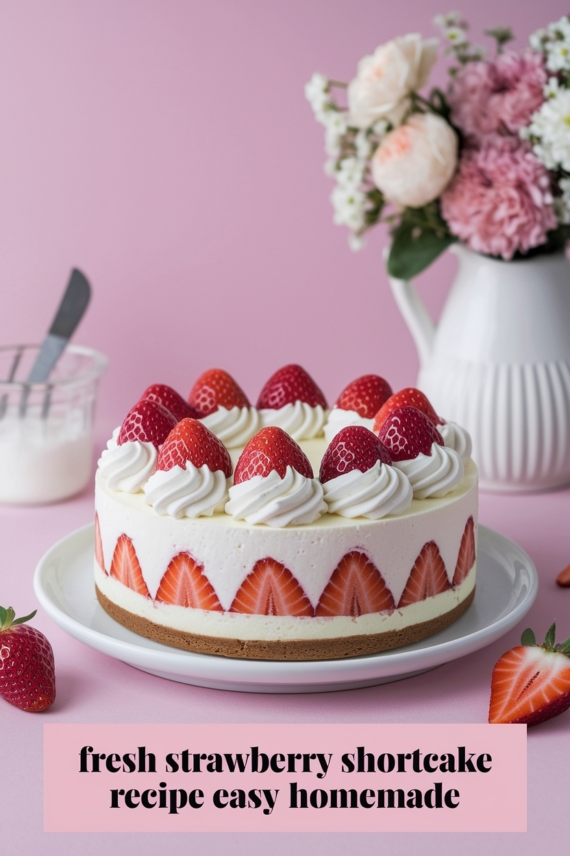 strawberry shortcake recipe easy homemade