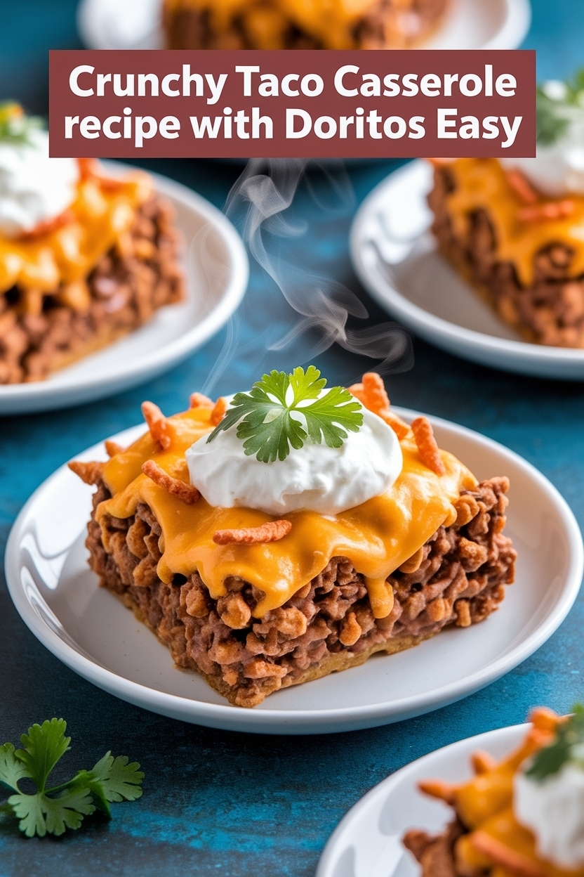 taco casserole recipe with doritos easy