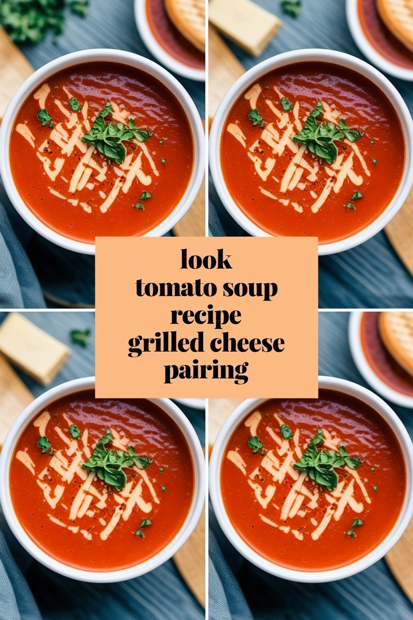tomato soup recipe grilled cheese pairing