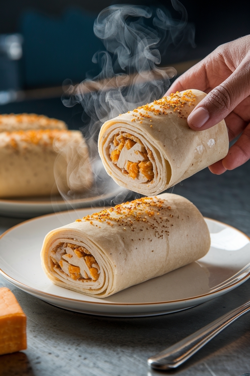 turkey cheddar roll ups cooler safe