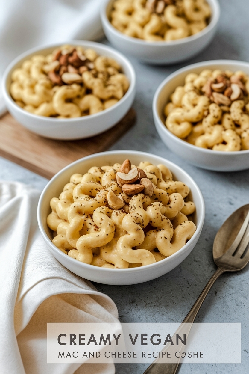 vegan mac and cheese recipe cashew