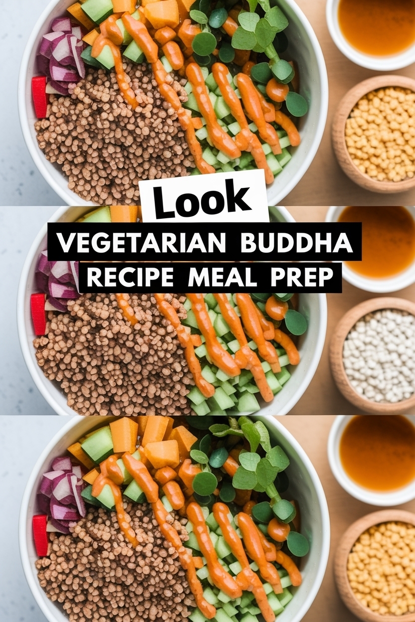 vegetarian buddha bowl recipe meal prep