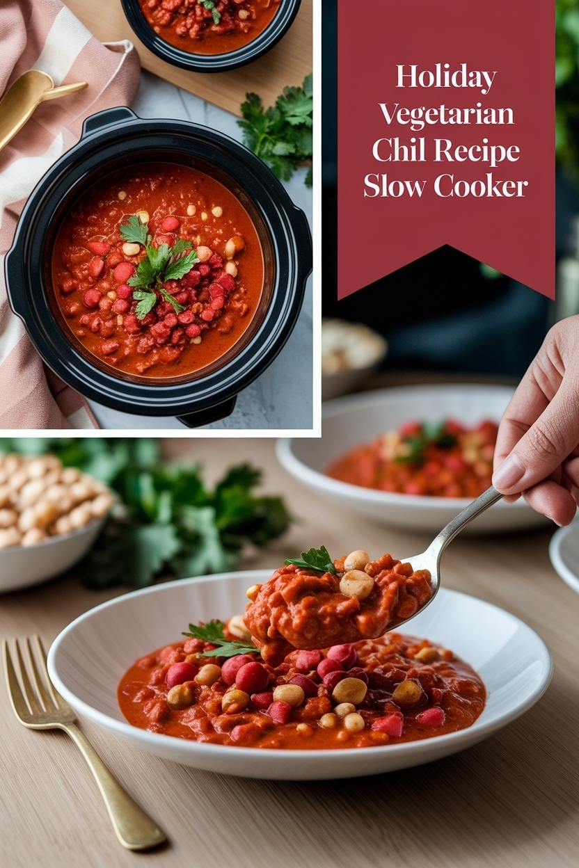 vegetarian chili recipe slow cooker