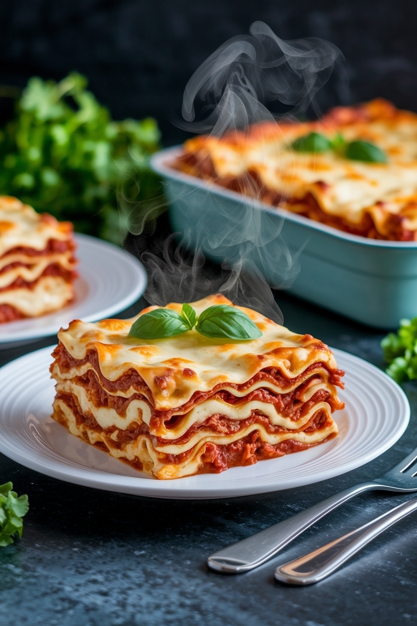 vegetarian lasagna recipe easy cheesy